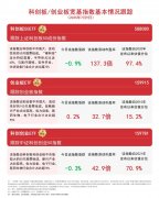 新兴产业加速壮大创业板ETF（159915）、科创板5